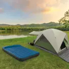 Luchtbed - Intex - 2P - 152x191 cm + Pomp