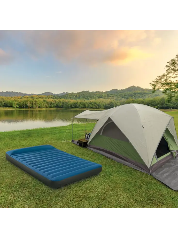 Luchtbed - Intex - 2P - 152x191 cm + Pomp
