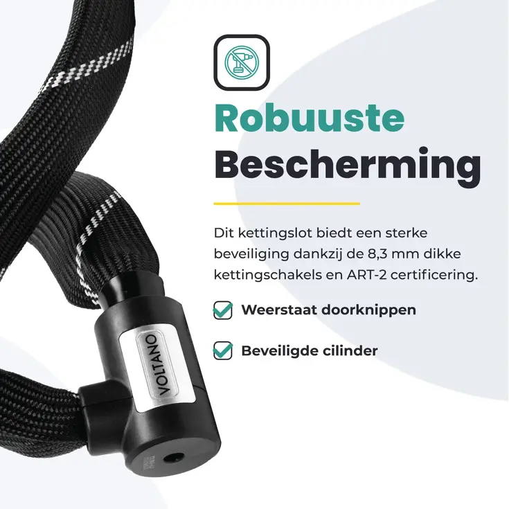 Voltano ART2 Kettingslot 120cm