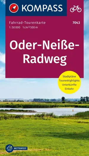 Fietskaart FTK 7043 Oder-Neisse-Weg