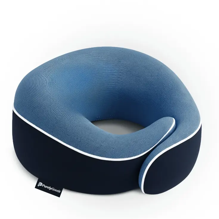 Nekkussen - Reiskussen Set - Blauw - PurelyGoods