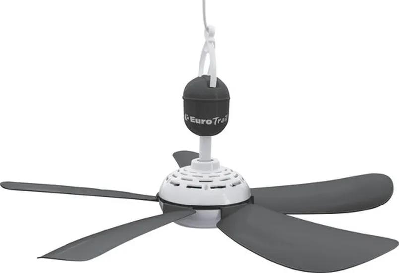 Eurotrail Stille Plafond Ventilator Grijs