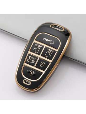 TPU Sleutelhoesje voor Hyundai goud E6