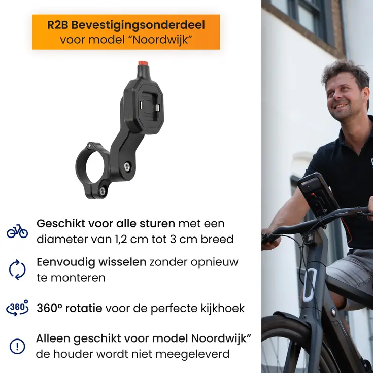 Bevestigingsonderdeel voor Noordwijk