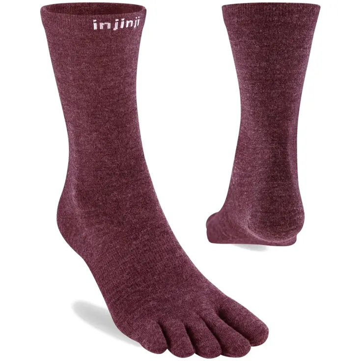 Injinji Liner Crew Merinowol sokken