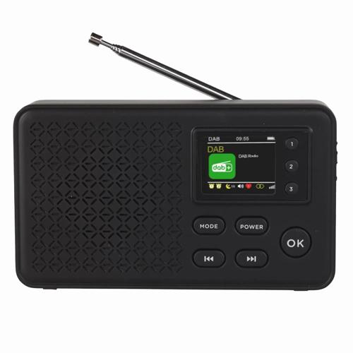 DAB+/FM Radio Wekker Oplaadbare accu