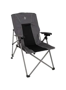 Bo-Camp Vouwstoel Fraser 4-Standen Antraciet