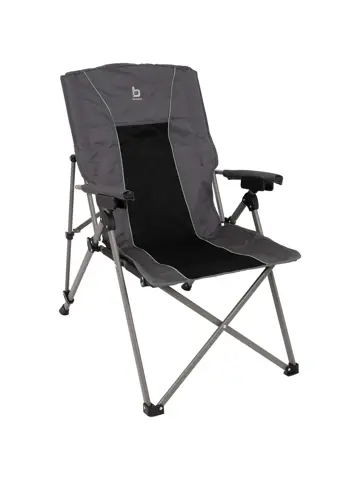 Bo-Camp Vouwstoel Fraser 4-Standen Antraciet