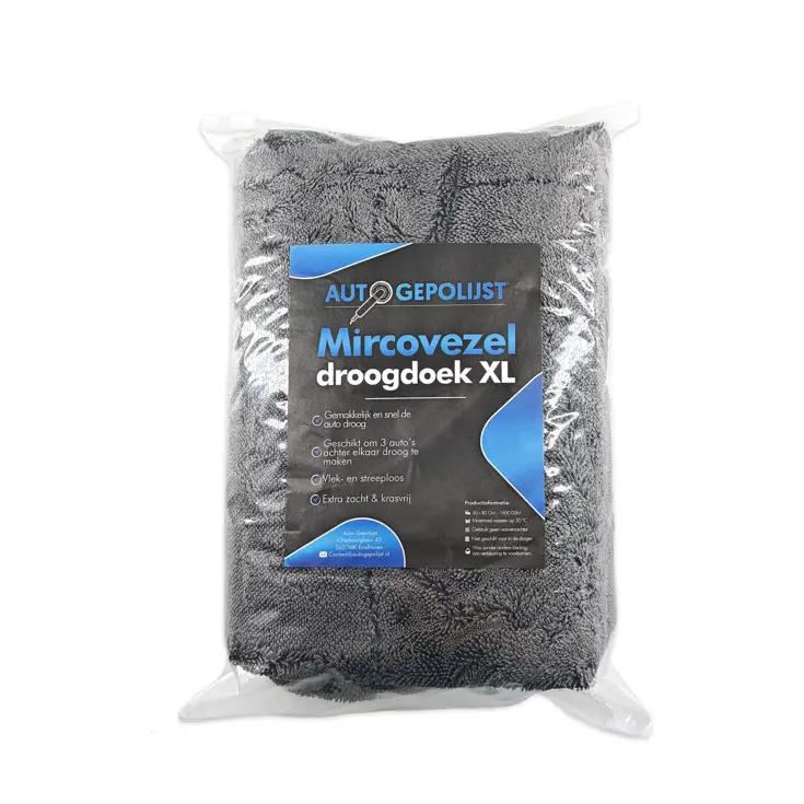 Microvezeldoek - Droogdoek - Absorbeert 5L Water