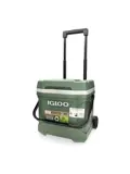 Ecocool Latitude 16 koelbox-15 ltr-groen - wielen