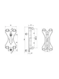 Kentekenplaathouder clips