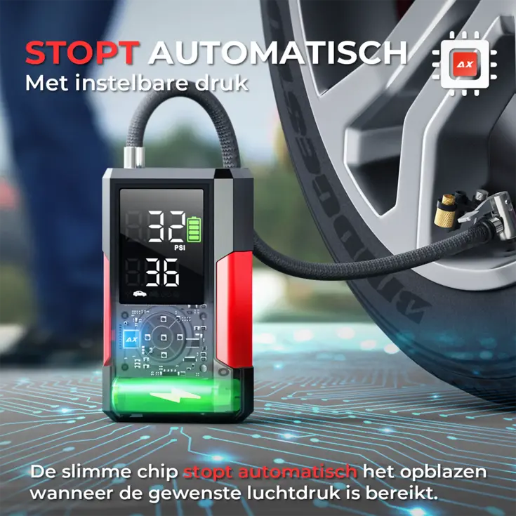 Air-200 - Luchtcompressor & Elektrische fietspomp