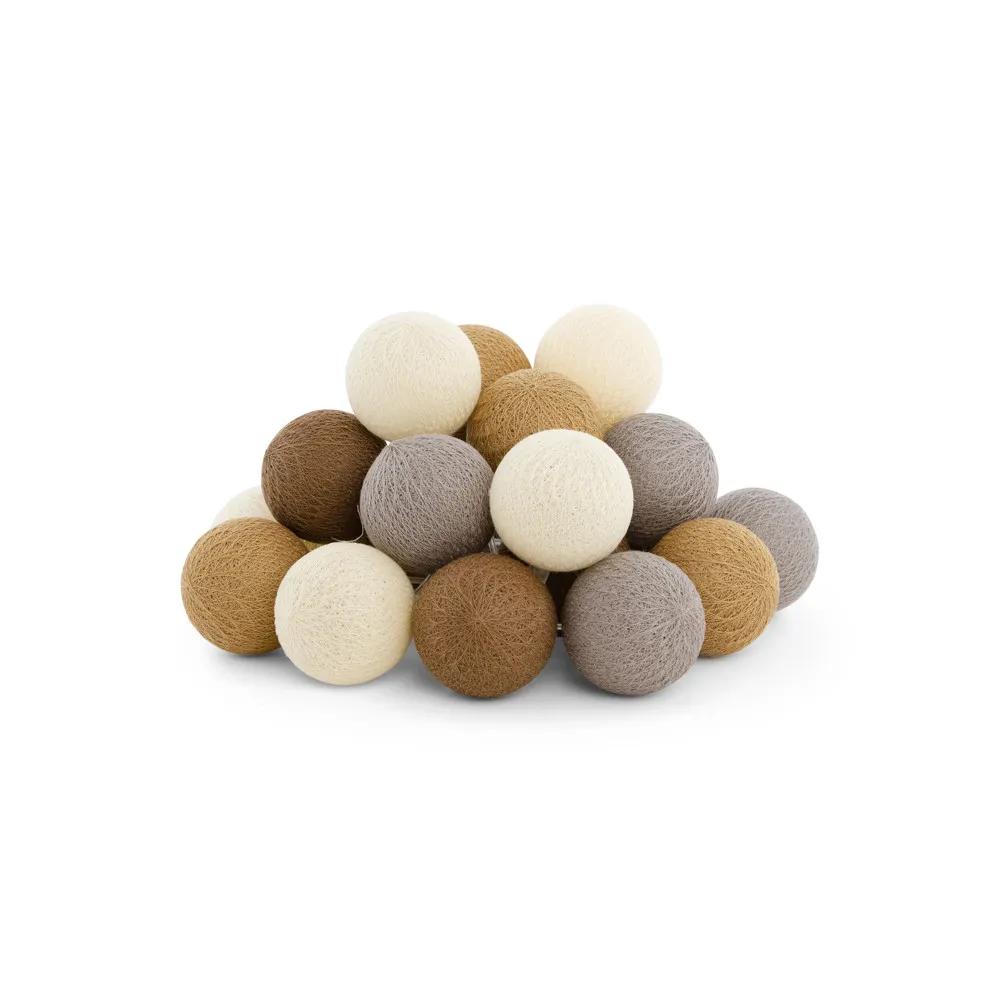 Cotton Ball Lights  Outdoor Lichtslinger  Starter  Caramelo  Multicolour