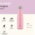 FLASKE 500 ml  RVS Drinkfles