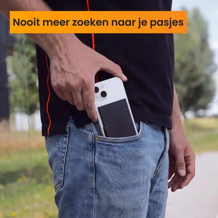 Pasjeshouder - MagSafe - 3 pasjes