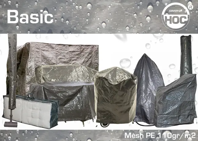 Stokparasol hoes 230x50x58 cm - Basic