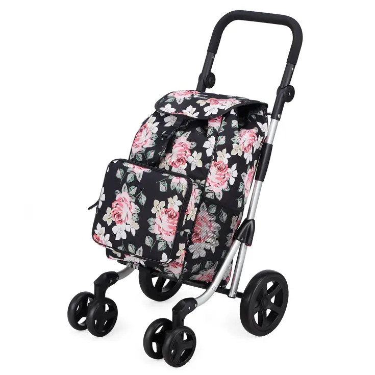 Boodschappentrolley 60L - 4 Wielen