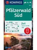 Wandelkaart WK473 Pfälzerwald Süd