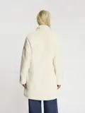 Ratan Dames - Lange Teddy jas