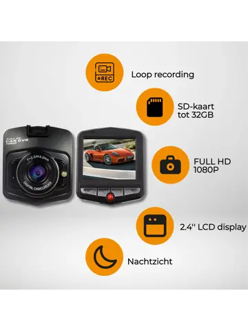 CCT1230 Dashcam - FullHD - Loop Opname