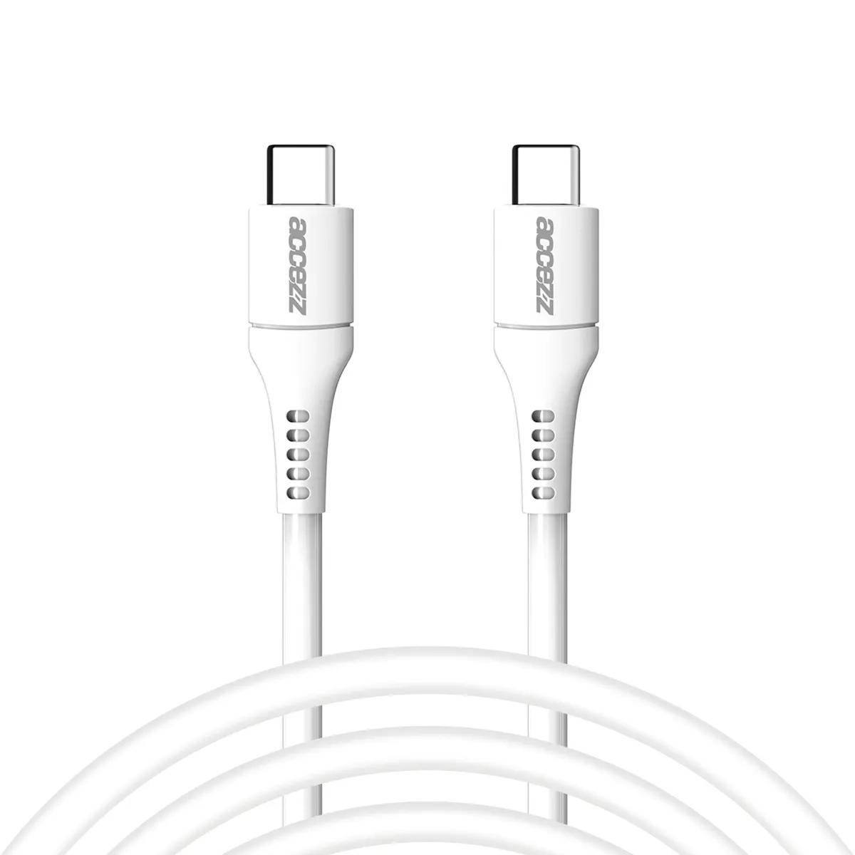 Accezz  USB-C naar USB-C kabel 2 meter  Wit main product image