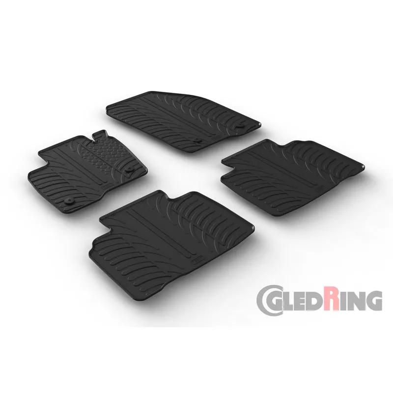 Gledring Ford Fiësta 5 deurs 2017 & Ford Puma 2019  Rubbermatten  Zwart main product image