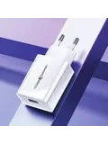 USB-A/USB-C Oplader - 1m - Zwart