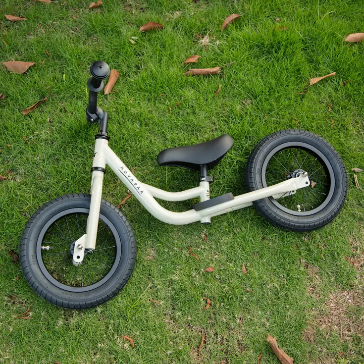 2-in-1 Loopfiets Driewieler met Duwstang