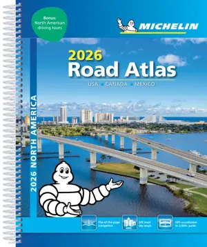 Michelin North America Road Atlas 2026