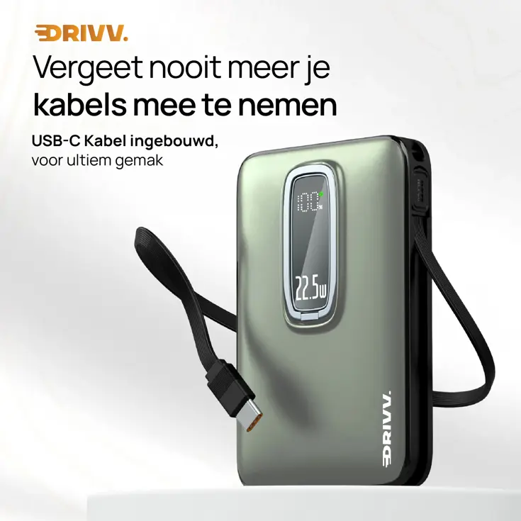 Magnetische Powerbank 10000 mAh