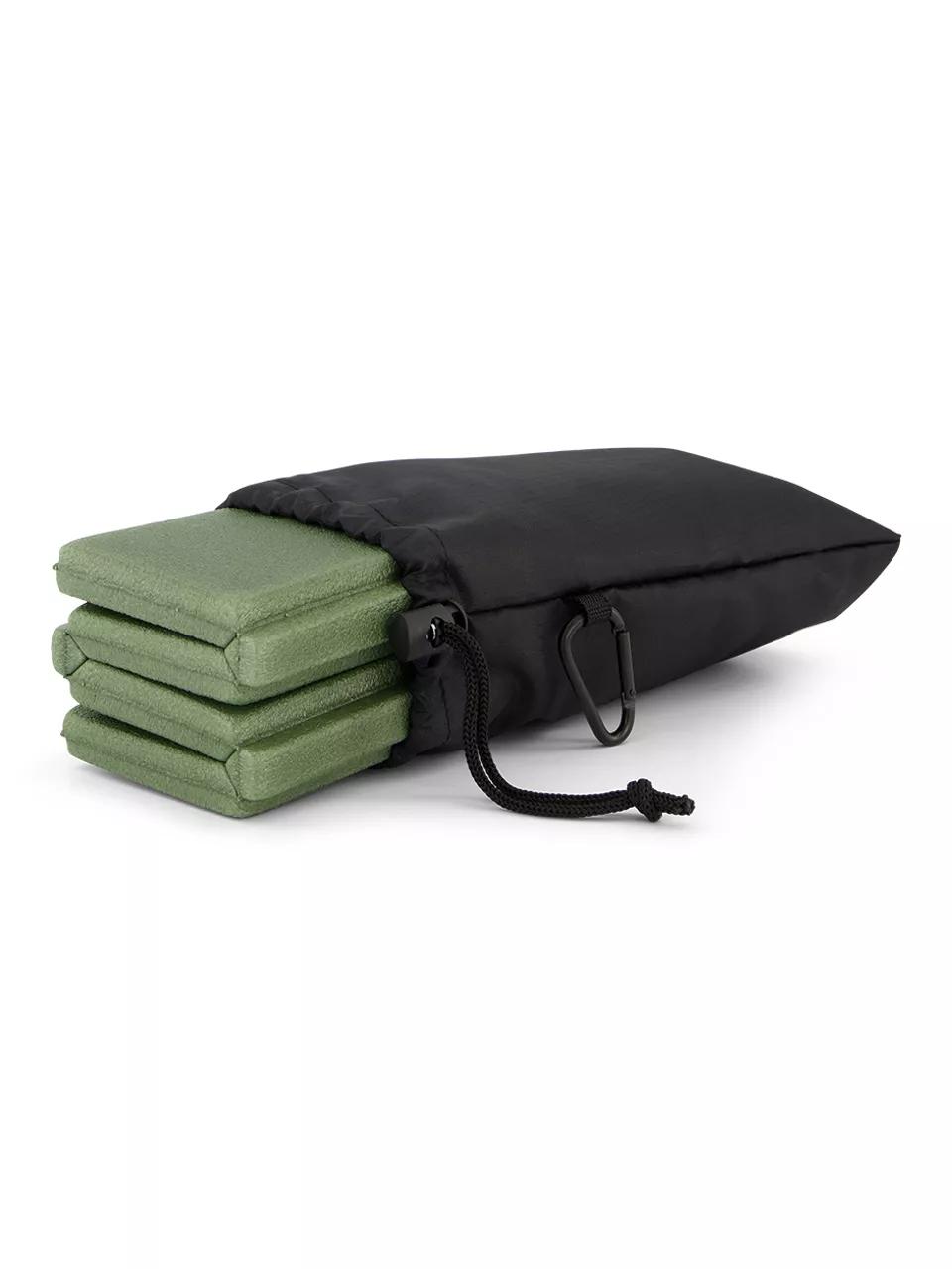 Aluminium zitmat - 35 x 45 cm, zwarte rand | Ander buitensportmateriaal