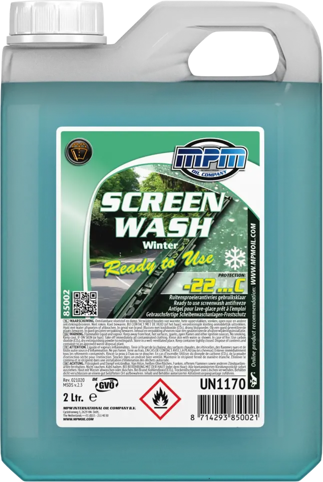 ruitenwisservloeistof   -22°c