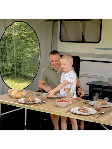 Sorrento Tafel Brown Uitschuifbaar