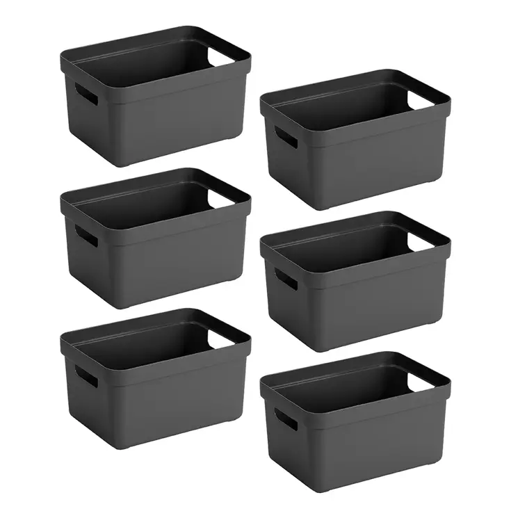 Sigma home - Opbergbox - 5L - 6-delig