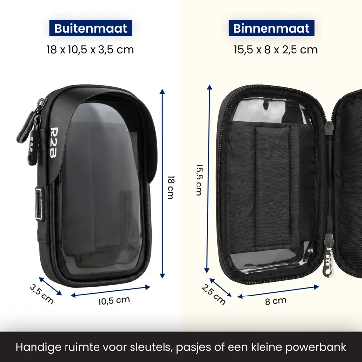 Telefoonhouder Fiets en Motor Waterdicht