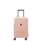 Delsey 4 wheel cabin trolley 55/35 Roze