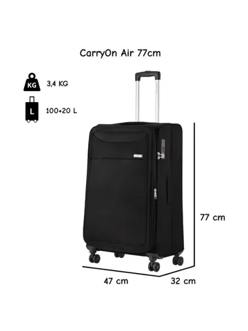 Air Grote zachte koffer 77cm