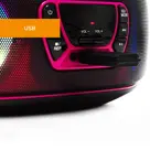 Denver TCL212BTP FM-Radio incl Bluetooth Boombox