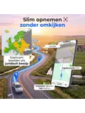Dashcam 4K + 2K Voor & Achter - WiFi GPS - 64GB