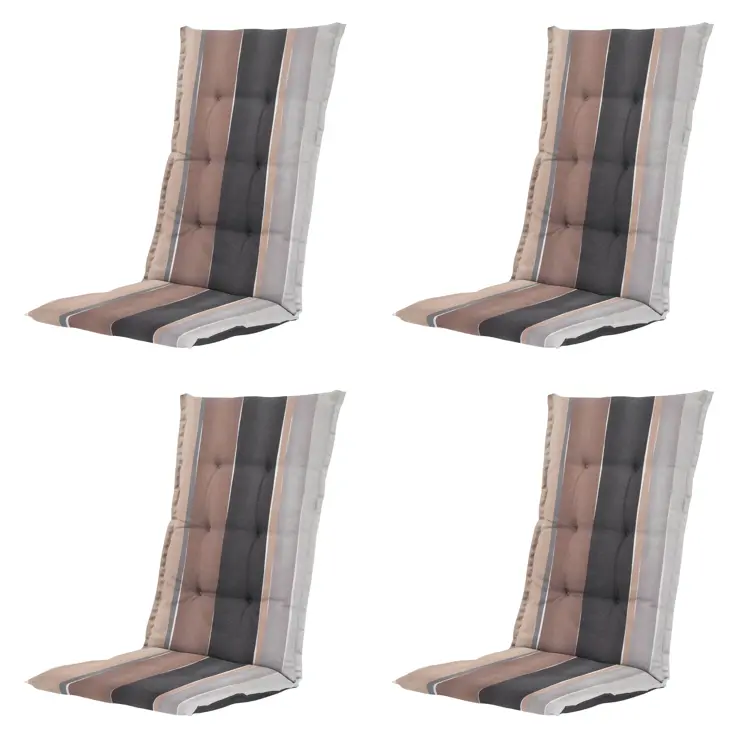 Nox - Kussen hoge rug - Set van 4