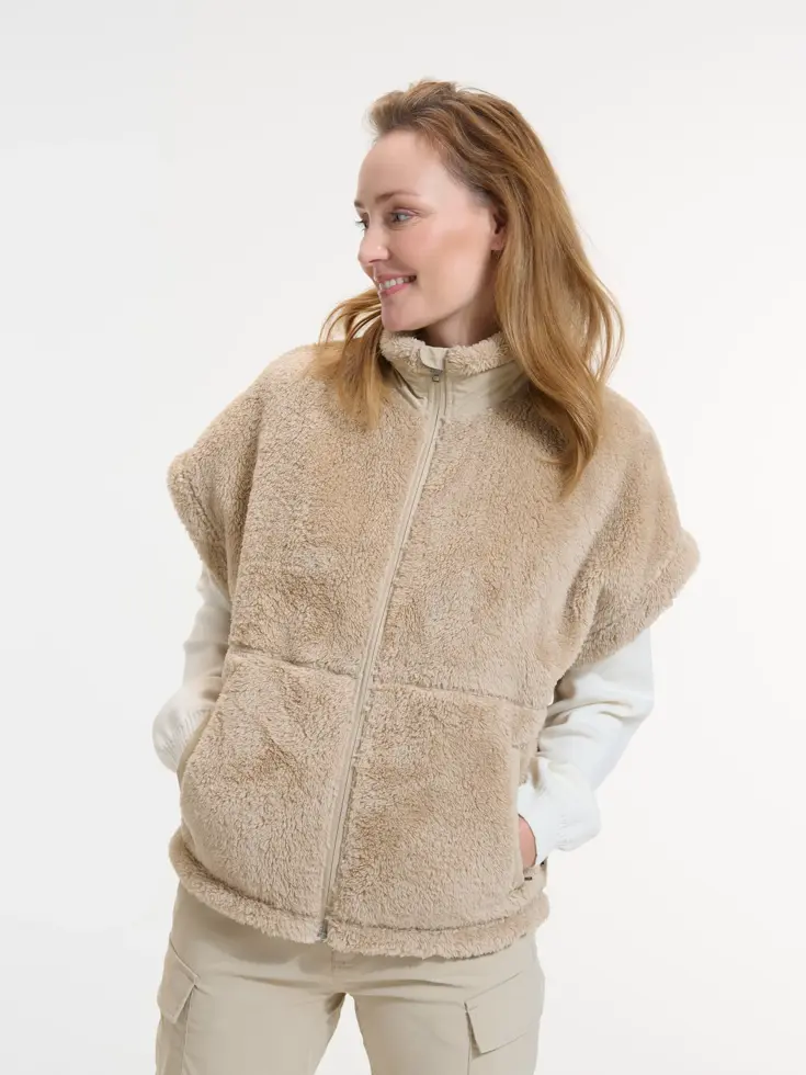 Lazo - Fleecebodywarmer dames - Human Nature