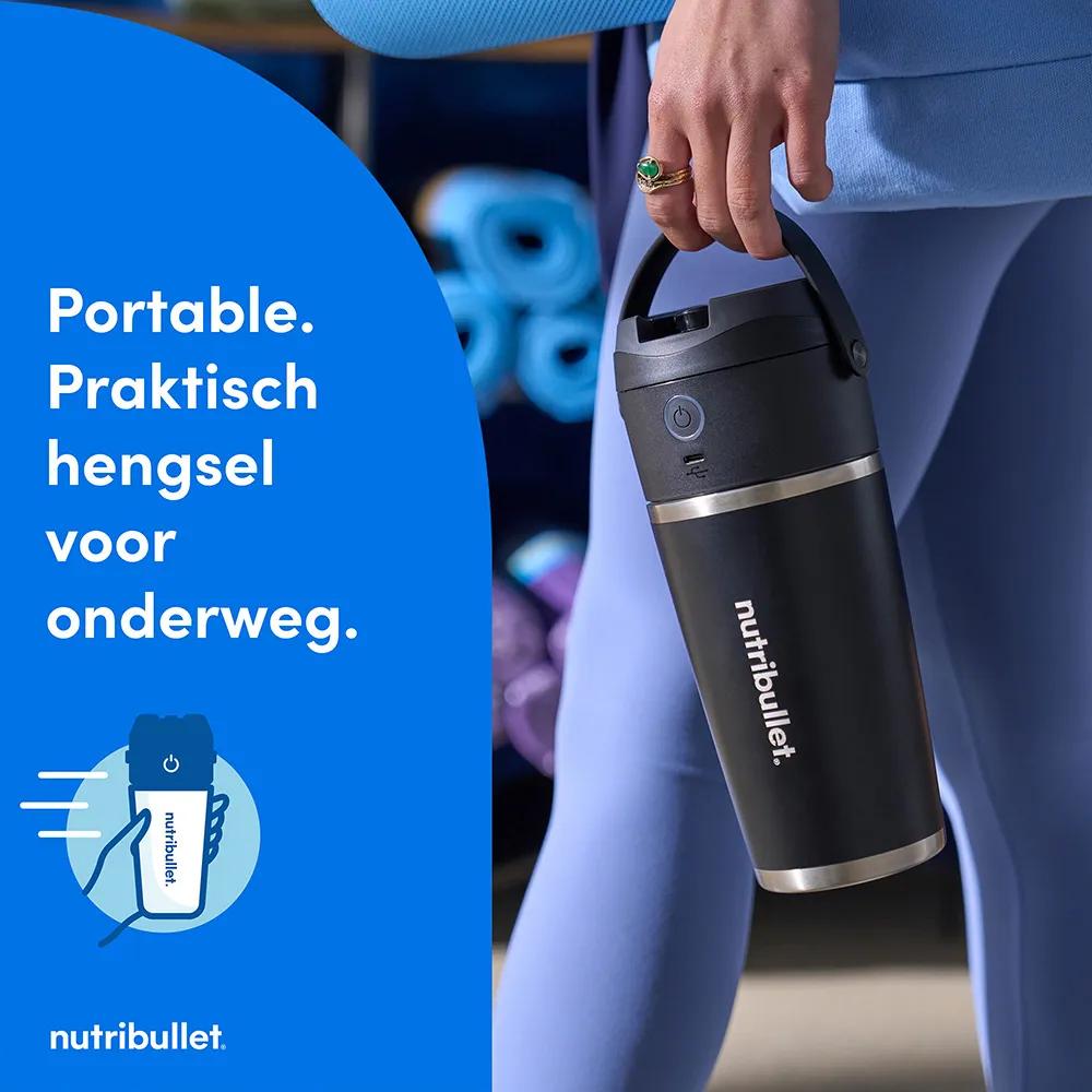 Nutribullet Flip - Portable Blender - Zwart | ANWB Webwinkel