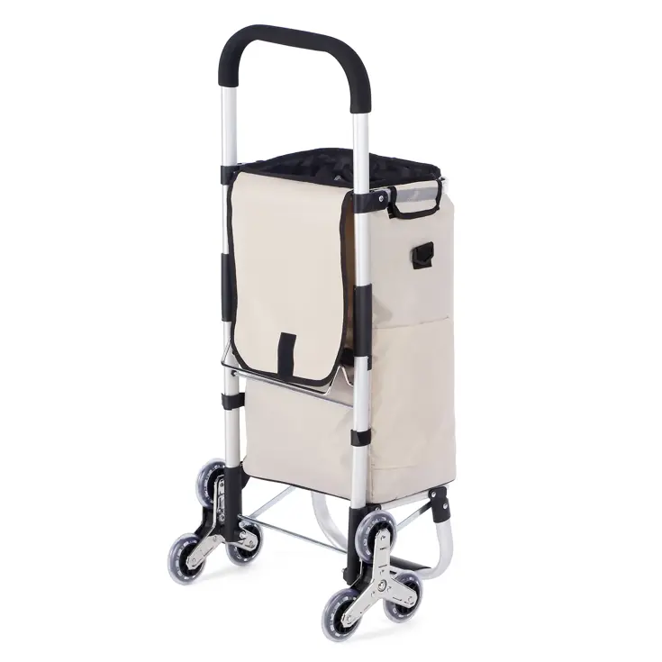 Boodschappentrolley 40L - Trapwielen