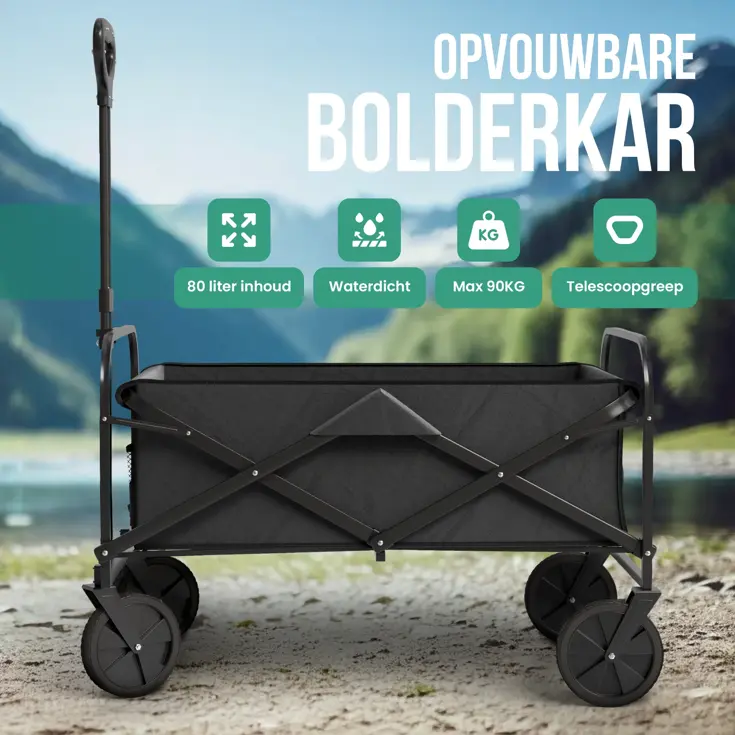 Bolderkar Opvouwbaar