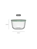 Mepal Cirqula Glazen vershouddoos rond 3000 ml