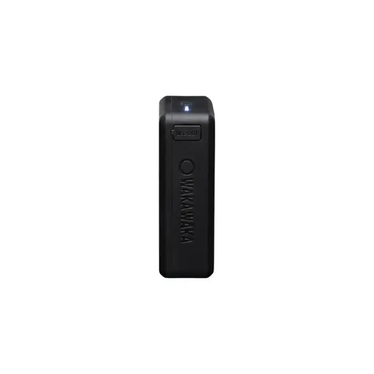 Draagbare snellader met usb-c poort zwart