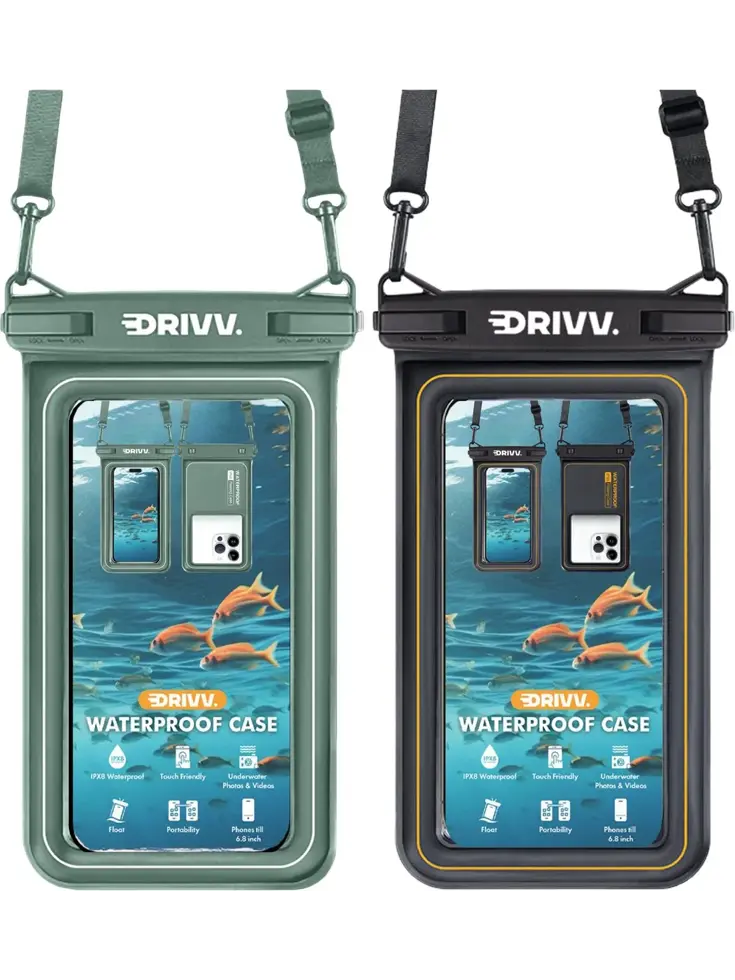 Waterdichte Telefoonhoesjes - 2 stuks