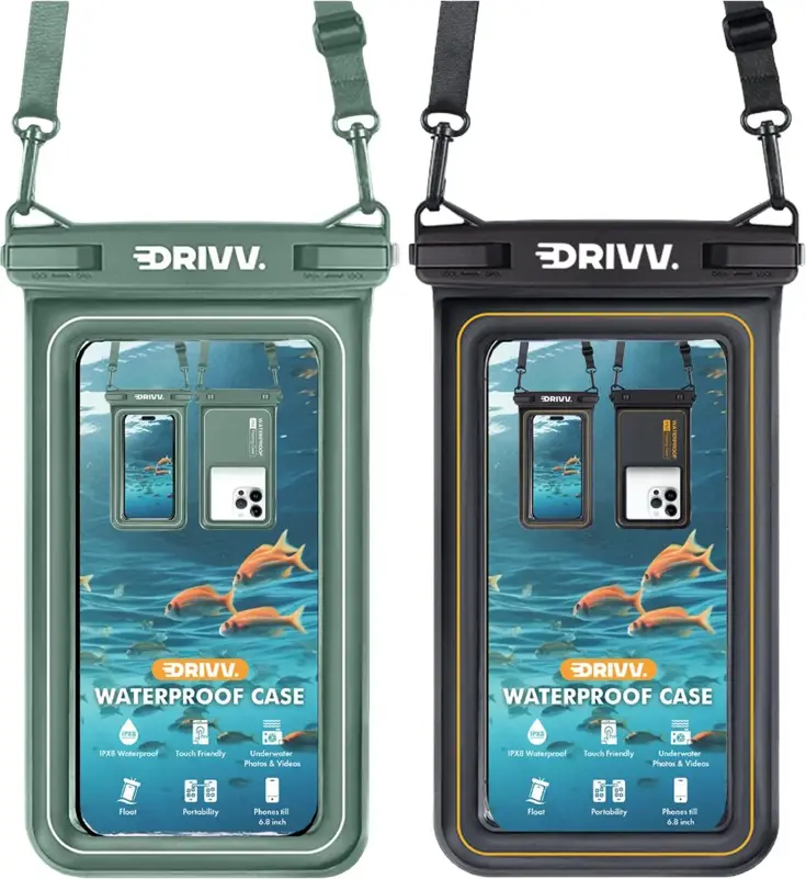 Waterdichte Telefoonhoesjes - 2 stuks