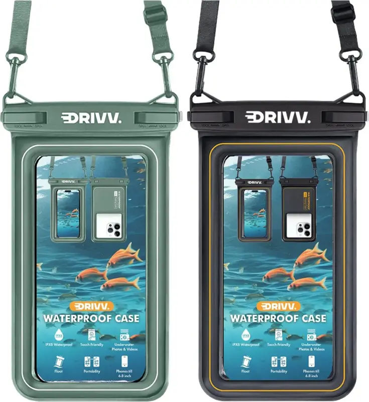 Waterdichte Telefoonhoesjes - 2 stuks