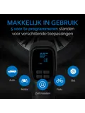 Donrox C542 Bandenpomp + Extra Batterij